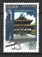 JAPON. N°3038 Oblitéré De 2001. Temple De Nagano. - Buddismo