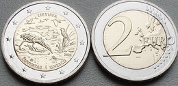 Lithuania 2 Euro 2021 UNC < Zuvintas UNESCO > - Lituanie