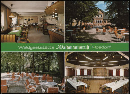 (B3235) AK Rosdorf (Holstein, Kellinghusen, Krs. Steinburg), Waldgaststätte "Waidmannsruh" - Ploen