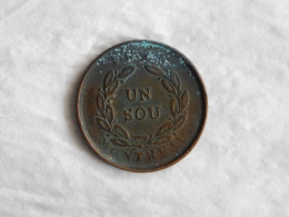 CANADA TOKEN 1 SOUS MONTREAL 1837 - Monedas / De Necesidad