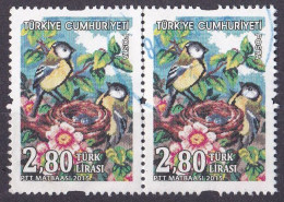 Türkei Marke Von 2015 O/used (waagrechtes Paar) (A3-22) - Used Stamps