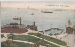 AQUARIUM AND NEW YORK HARBOUR - Hudson River