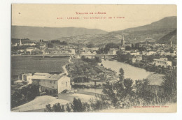 11/ CPA - Limoux - Vue Générale Et Les 3 Ponts - Limoux