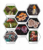 Luxemburg 2023 Mushrooms 1       Sheetlet     Postfris/mnh/neuf - Ongebruikt