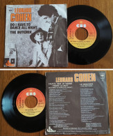 RARE French SP 45t RPM (7") LEONARD COHEN «Do I Have To Dance All Night» (1976) - Country Y Folk