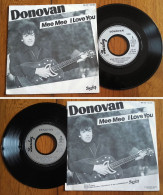 RARE French SP 45t RPM (7") DONOVAN «Mee Mee I Love You» (1980) - Country & Folk