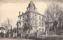 FRANCE - 03 - Bourdon L'Archambault - Villa Wasilewski - Carte Postale Ancienne - Bourbon L'Archambault