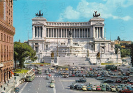 CARTOLINA  ROMA,LAZIO-MONUMENTO A VITTORIO EMANUELE II-STORIA,MEMORIA,CULTURA,RELIGIONE,BELLA ITALIA,NON VIAGGIATA - Altare Della Patria