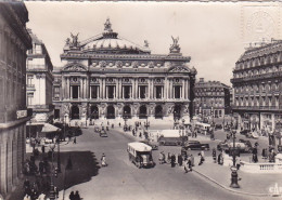 Cpa-75- Paris - Opera - Tour Eiffel En Surimpression Dans La Carte Et Cachet Au Dos -2 Scans - Tour Eiffel