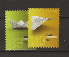 2008 MNH Iceland, Mi 1205-6 - Unused Stamps