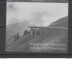 AUSTRIA,  2017, MNH,ART, PHOTOGRAPHY, BRIDGES, MOUNTAINS,  1v - Photographie