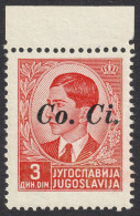 LUBIANA 1941 Ljubljana Slovenia Italy Yugoslavia Commissariato Civile CO.CI. Occupation 3 Din Sassone 6 King Peter - Ljubljana