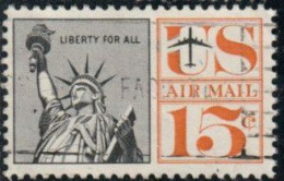 Etats-Unis 1959 Poste Aérienne Yv. N°58 - Statue De La Liberté - Oblitéré - 2a. 1941-1960 Oblitérés