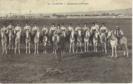 Algerie Chasseurs D'afrique 1908 N° 12 Militaires A Cheval - Other & Unclassified