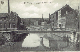 Verviers Le Pont De L'ile Adam 1914 - Verviers