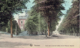 Verviers Coin De La Rue De L'union  Et De L'avenue Leopold  Couleur 1914 - Verviers