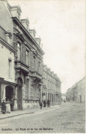 Gosselies La Poste Et La Rue Du Calvaire  1909 Edit. Dessy - Charleroi