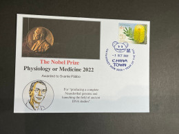 (4 P 13A) Nobel Prize Awarded In 2022 - 1 Cover - Australian Stamps (postmarked 4-10-2022) Physics - Andere & Zonder Classificatie