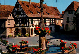 (4 P 14) France (posted) Dambach-la-Ville (fontaine Fleurie) - Dambach-la-ville