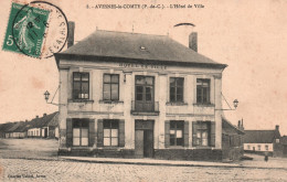 France - Avesnes-le-Comte (P.-de-C.) - L'Hôtel De Ville - 190X - Voyagée - Avesnes Le Comte