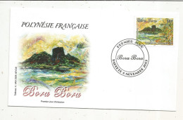 FDC, Premier Jour, POLYNESIE FRANCAISE,Tahiti, PAPEETE , 6 Novembre 2003, BORA BORA - FDC