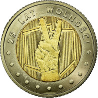 Monnaie, Pologne, 5 Zlotych, 2014, Warsaw, SPL, Bi-Metallic, KM:904 - Pologne