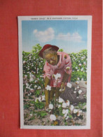 Black Americana     Honey Chile Southern Cotton Field.     ref 5998 - Negro Americana