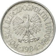 Monnaie, Pologne, Zloty, 1984, Warsaw, TTB, Aluminium, KM:49.1 - Pologne