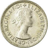 Monnaie, Australie, Elizabeth II, Threepence, 1960, Melbourne, TTB, Argent - Threepence