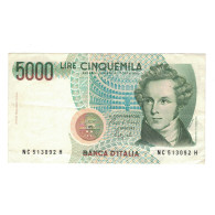 Billet, Italie, 5000 Lire, 1985, 1985-01-04, KM:111b, TTB - 5000 Lire