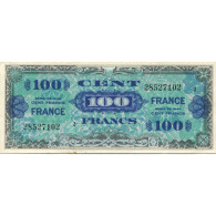 France, 100 Francs, 1944, SUP+, Fayette:VF25.02, KM:123b - 1944 Flagge/Frankreich