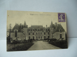 DANGE 86 VIENNE CHATEAU DE LA FONTAINE CPA 1928 - Dange Saint Romain