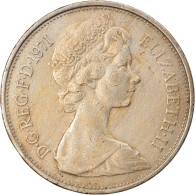 Monnaie, Grande-Bretagne, Elizabeth II, 10 New Pence, 1971, TB+, Copper-nickel - 10 Pence & 10 New Pence