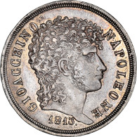 Monnaie, États Italiens, NAPLES, Joachim Murat, 2 Lire, 1813, TTB+, Argent - Napoleonic