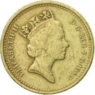 Monnaie, Grande-Bretagne, Elizabeth II, Pound, 1989, TTB, Nickel-brass, KM:959 - 1 Pond