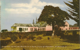 ST HELENA - LONGWOOD OLD HOUSE - PUB. POLYTECHNIC, ST  HELENA REF #3 - FRENCH WAR SHIP " JEANNE D'ARC " - 1967 - Saint Helena Island