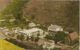 ST HELENA - UPPER JAMESTOWN - PUB. PHARMACY, ST  HELENA - FRENCH WAR SHIP " JEANNE D'ARC " - 1967 - Santa Helena