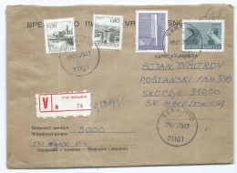 Yugoslavia 1979 Sarajevo, V - Letter.nice Stamps - Brieven En Documenten