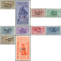 613980 HINGED Egeo Islas. Carchi 1932 SELLOS DE ITALIA 1932 - Egée (Carchi)