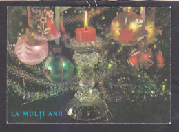Postcard. The USSR. Happy New Year! MOLDOVA. 1990. - 19-50-i - Moldova