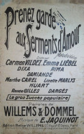 Prenez Garde Aux Serments D'Amour > Partition Musicale Ancienne >Voir Aussi La Rubrique  Delcampe 18607 > Réf: 2/04/2023 - Chant Soliste