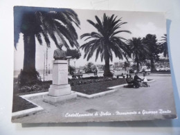 Cartolina Viaggiata "CASTELLAMMARE Monumento A Giuseppe Bonito"  1963 - Castellammare Di Stabia