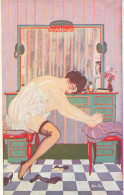 BEN GEO * CPA Illustrateur Ben Géo Art Nouveau Jugendstil * Les Fards De La Parisienne * Nu Curiosa Seins Nus Femme - Other & Unclassified