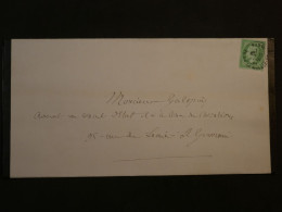 AW 21    BELLE  LETTRE  1865  LES BORDES PARIS +N°20 SEUL +  AFFR. INTERESSSANT+ + - 1862 Napoleon III