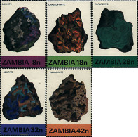 34247 MNH ZAMBIA 1982 MINERALES - Minéraux