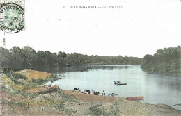 GAMBIA - RIVER GAMBIA - GUENOTTO - CLICHE C.F.A.O. REF #6 - 1909 - Gambie