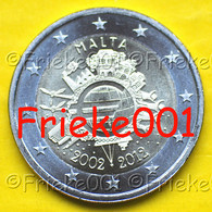 Malta - 2 Euro 2012 Comm.(10 Jaar Euro Cash) - Malta