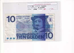 OLANDA 10 GULDEN 1968 P.91 - 10 Gulden