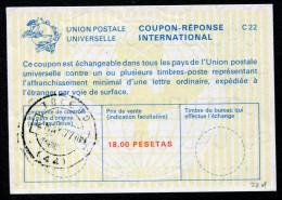 ESPAGNE   International Reply Coupon / Coupon Réponse International - Autres & Non Classés