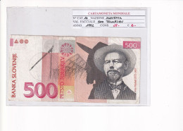 SLOVENIA  500 TOLARJEV 1992 P.16 - Slovenia